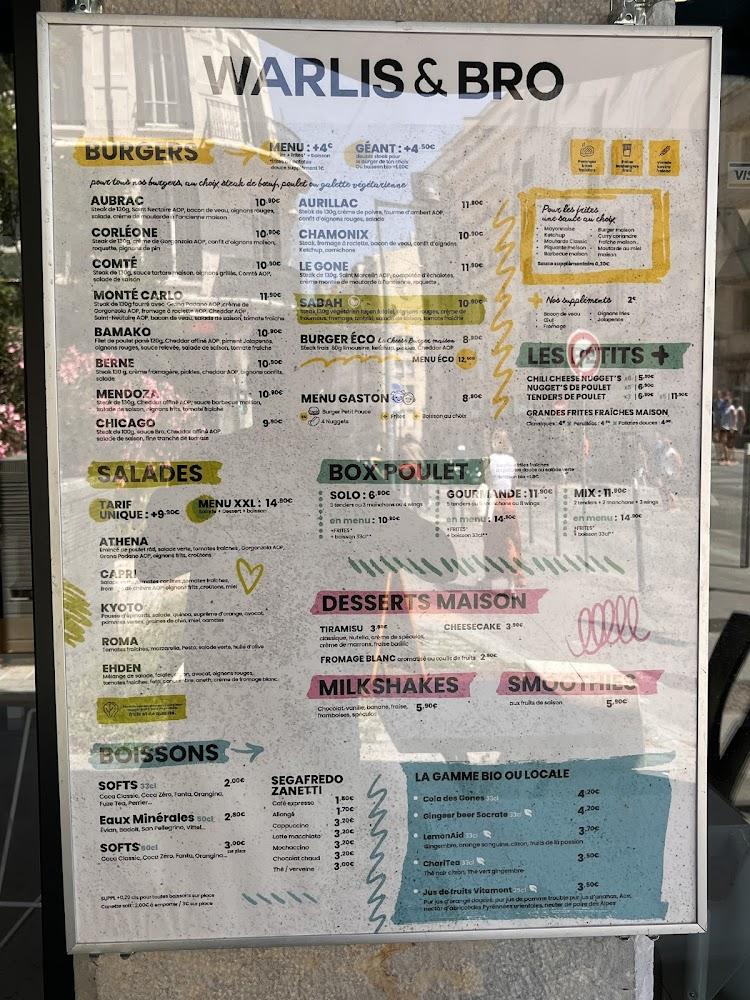 WARLIS&BRO - Menu Image 3